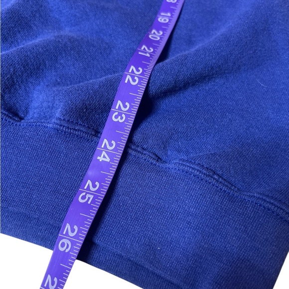 Vintage Disney Store Y2K Minnie Mouse Blue Crewneck Cozy Sweatshirt - Picture 5 of 8